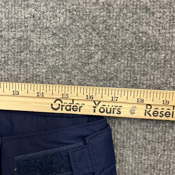 Columbia Omni-Tech Snow Pants Mens Medium Blue Waterproof Insulated Ski Outdoor - Picture 10 of 14